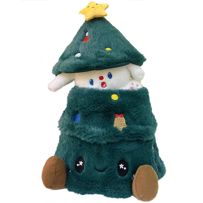 Christmas Tree Socks Ginger Bread Plush Toys Pillow Stuffed Chocolate Cabin House Decor Candy Cane Xmas Parsty Pillow Doll