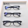 3Pcs Reading Glasses Men Lightweight Anti Blue Light Fashion Computer Presbyopic Glasses For Women