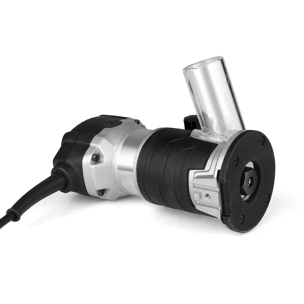 Ручной фрезерный станок по дереву, 220 В, 2000 Вт, электрический ручной триммер с 6 регулируемой скоростью и сменными 6,35 мм/8 мм