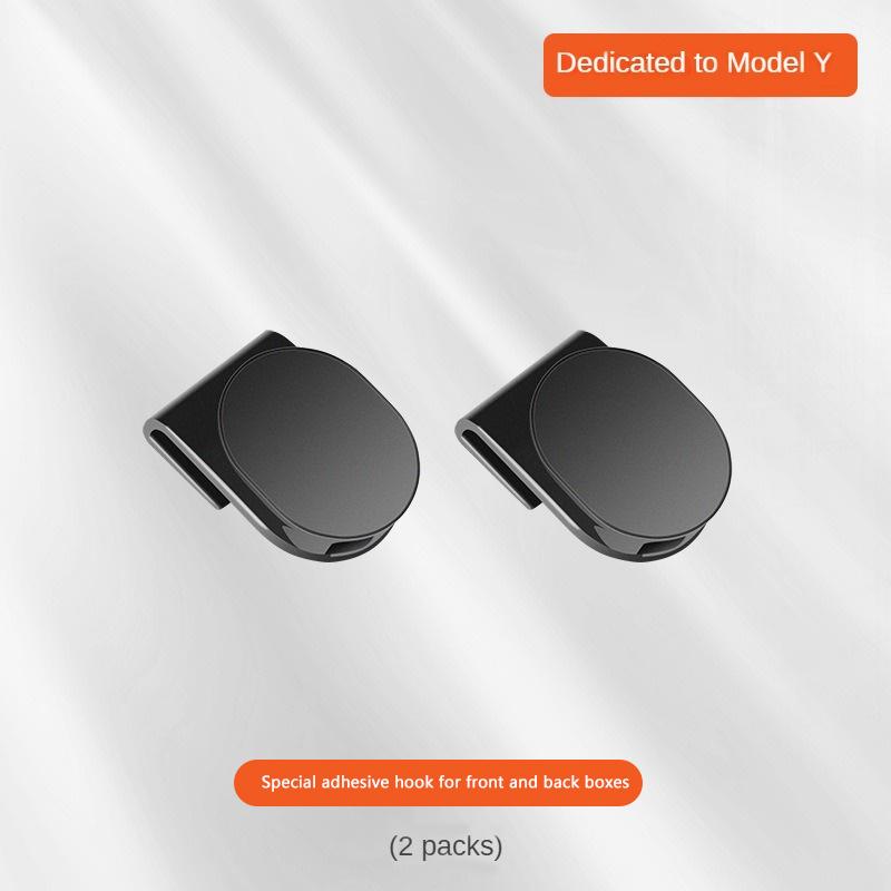 1/2 шт. Крючок для заднего багажника автомобиля, квадратный, из АБС-материала, для перчаточного ящика второго водителя, крючок для зонтика для Tesla Model3/Y, автомобильные аксессуары