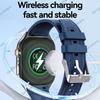 Новые умные часы с Bluetooth-звонками для мужчин, 2,01-дюймовый HD-изогнутый экран, спортивные часы, ЭКГ+PPG, монитор здоровья, смарт-часы для Android iOS