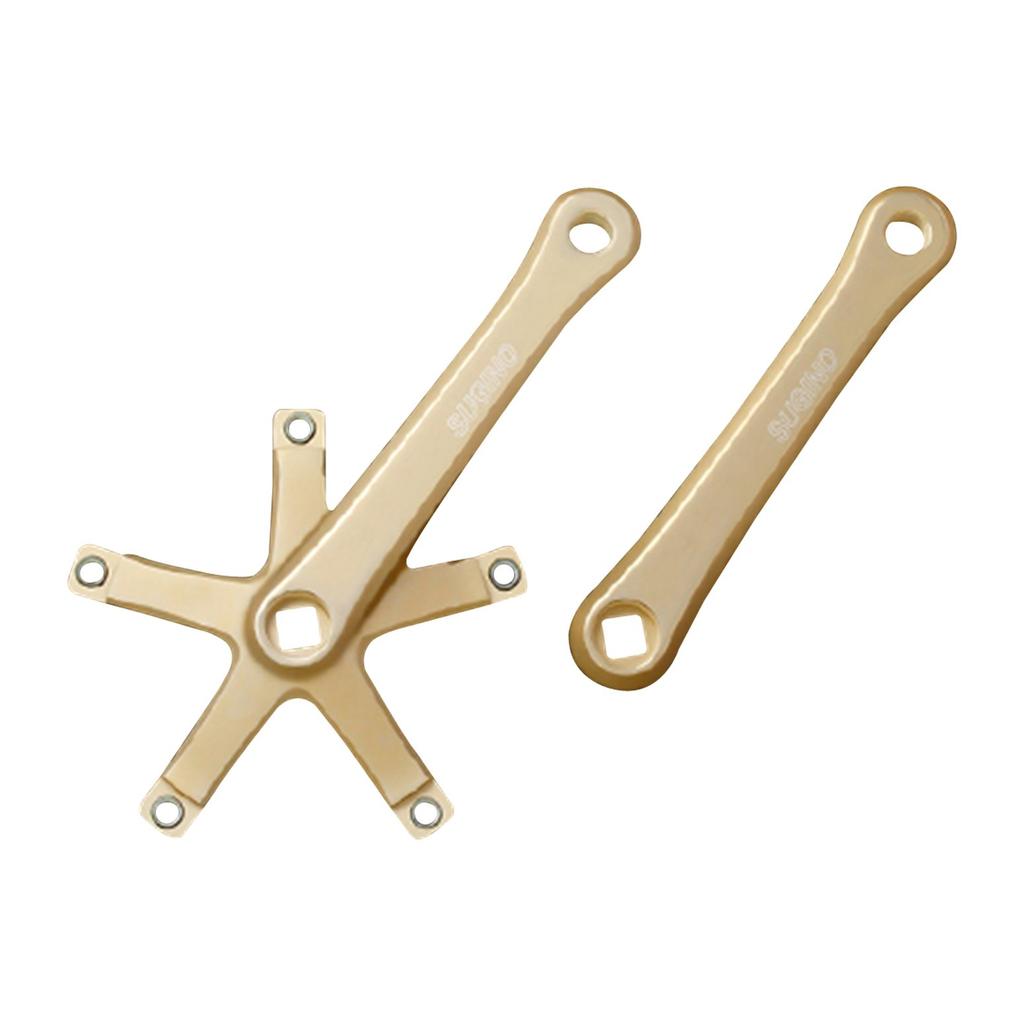 SUGINO Crankset GRAND MIGHTY Champagne Gold (NJS) 172.5mm