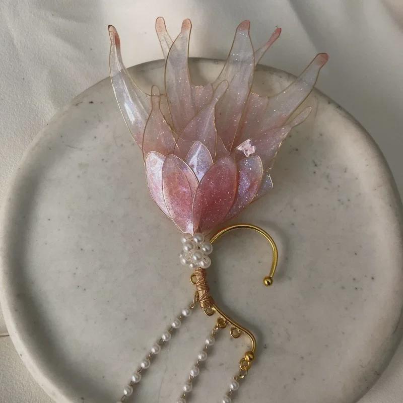 Exquisite Pearl Tassel Earrings - Elegant & Trendy Design