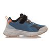 Li Ning Youth Comfortable Non-Slip Shock Absorbing Wear-Resistant Breathable Lightweight Casual Sports Shoes Kids Sneakers Blue Gray YKFR054-5