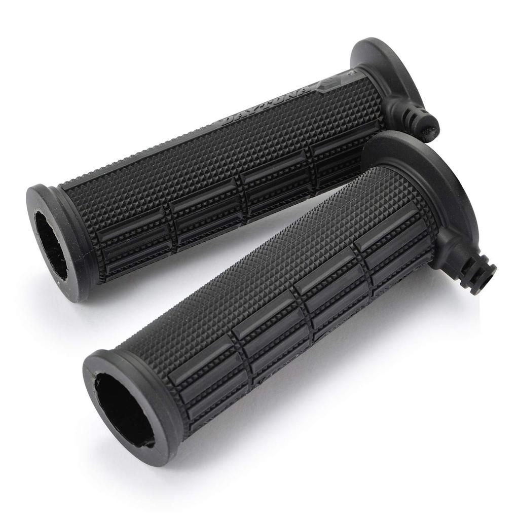 Daytona 10154 Bike Grip Heater, 4 Levels of Temperature Control, Integrated Switch, Hot Grip, Heavy Duty, Built-In 4Sn