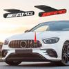 Car Chrome Front Hood Grille Emblem Badge Auto Trinket for Mercedes Benz AMG LOGO X253 X247 W205 W206 W212 W213 W177 W167 GT C63 GO1