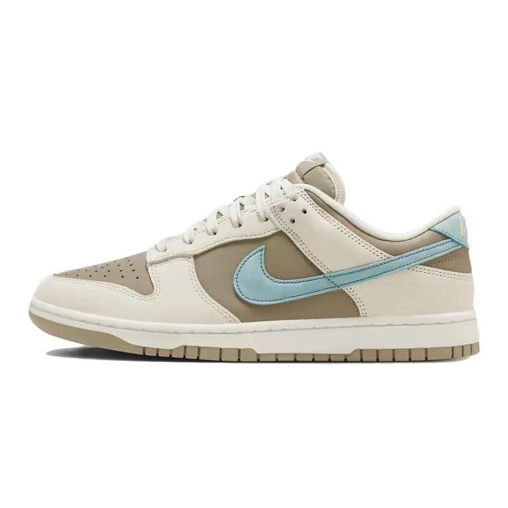 Nike Dunk Wild Trail Slip Resistant Abrasion Resistant Low top Skateboard Shoes Unisex White Brown HQ1175-240(Team717- )