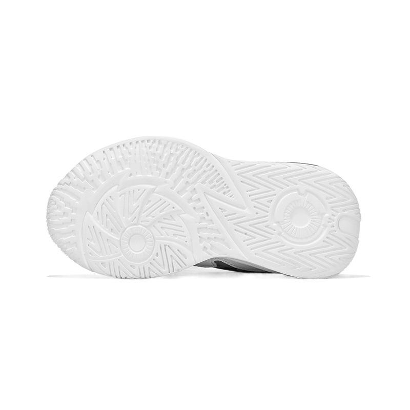 New double mesh ice silk breathable classmate fashion sports shoes medium and older children's casual rotating button cushioning basketball shoes