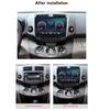 Автомобильное радио на базе Android для Toyota RAV4 Rav 4 2005-2013 с кнопочной ручкой 10-дюймовый мультимедийный плеер с навигацией GPS Carplay 2 + 32 ГБ