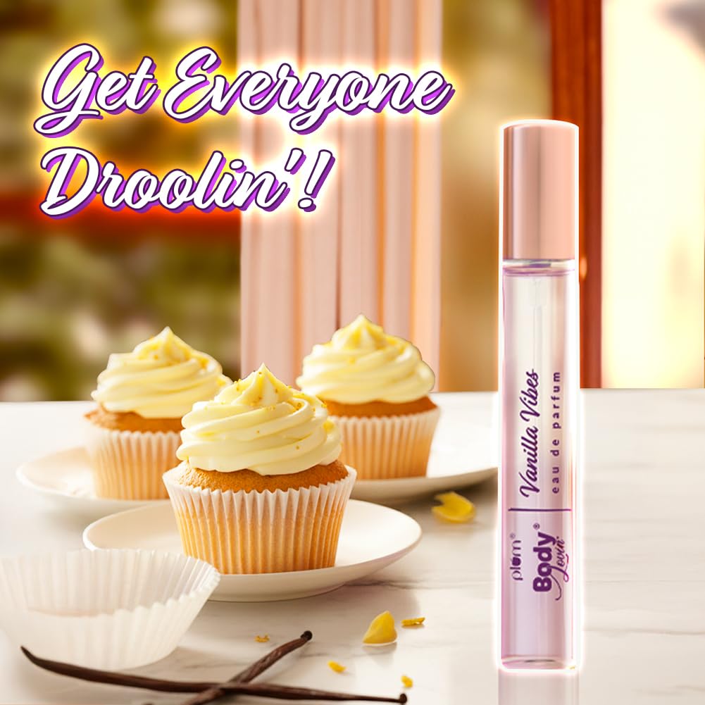 Plum BodyLovin' Vanilla Vibes Perfume | Long Lasting & Premium Warm Fragrance | Luxury Perfume For Women | 15ml