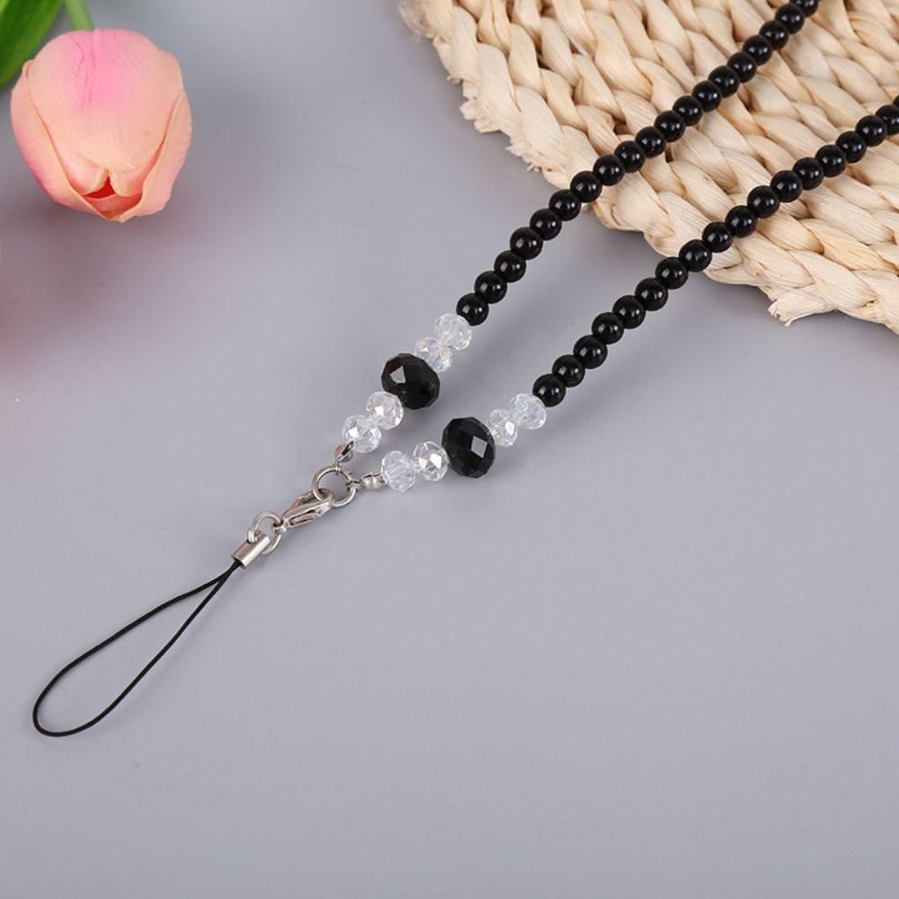 Аксессуары Цепочка для ювелирных изделий Веревка-антипотеряшка Кристалл Жемчуг Цепочка для телефона Ремешок для мобильного телефона Цепочка для мобильного телефона