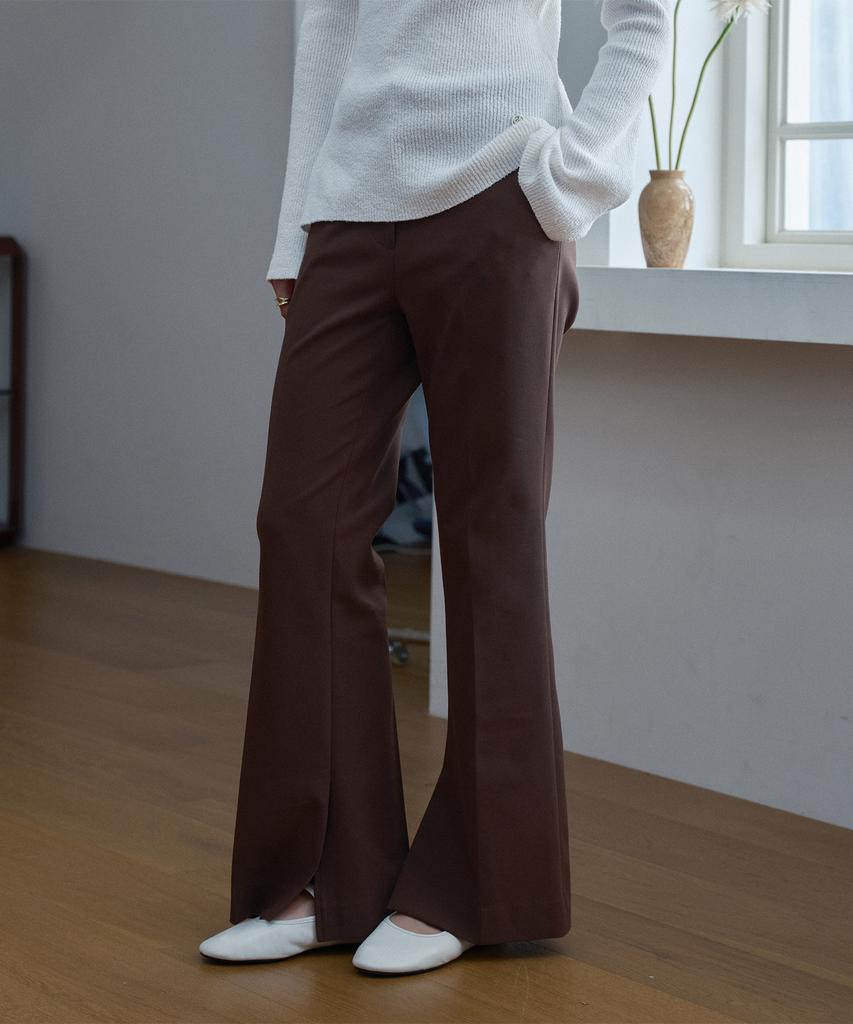 JUCYJUDY Slit Bootcut Pants Jzpt620A
