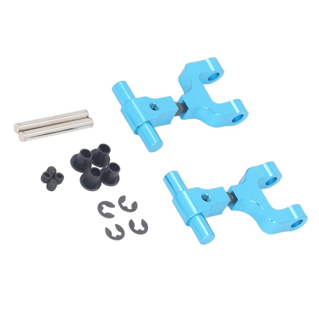 2pcs Aluminum Alloy Rear Upper Arms for Tamiya TT02 1 10 RC Car Rear Upper Arms Upgrade Parts Blue