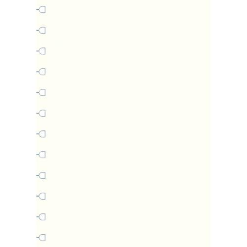 Filofax Filofax A4 Блокнот Сменный Блокнот 32 шт. (белый) (гладкий)