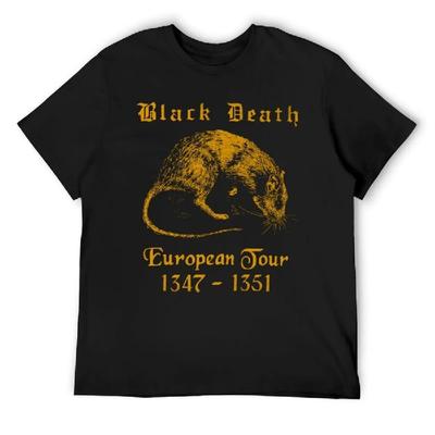 Футболка для европейского тура Black Death, на заказ, дешевые вещи, тяжелые футболки для мужчин