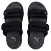 PUMA Women Comfort Wear-resistant Silent Slide Slippers Black 399450-02