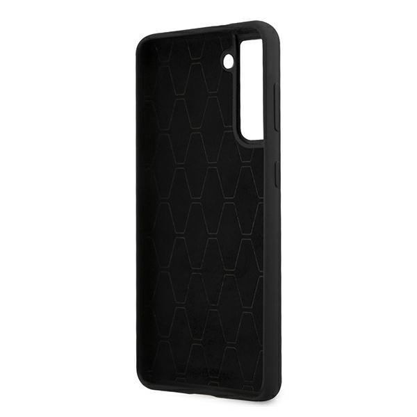 Etui do Samsung Galaxy S21 Plus BMW Silicone Stripes Czarne