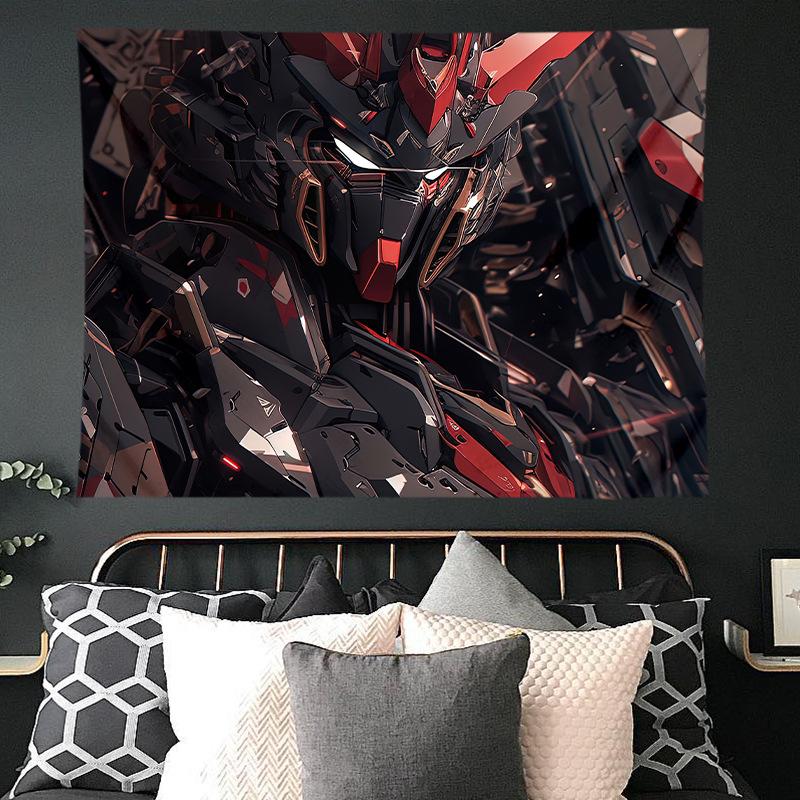 Мобильный костюм Гандам подвесная ткань аниме фон ткань спальня общежитие украшение ткань настенная ткань подвесное одеяло