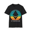 Футболка Ethereum Унисекс Футболка Блузки Базовые Футболки для Зала