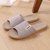 Unisex Cotton Linen Slippers for All Seasons: Spring, Summer, Autumn, Winter