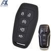 For Ford Fusion Mondeo Mustang F-150 Explorer Edge 2015 -2018 5 Button Silicone Car Key Case