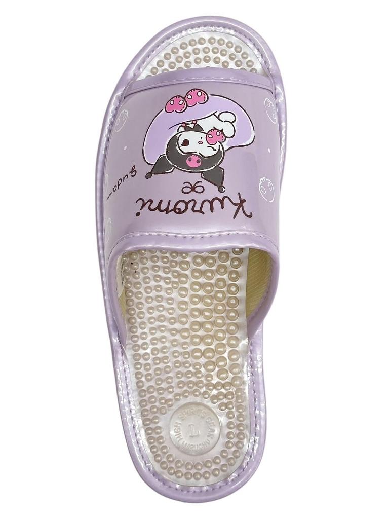 Sanrio Characters Health Sandals Slippers [Sanrio] Women's SA-4191L (Chromi/Purple, M)