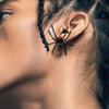 1Pc Spider Play Earring Comfortable Wear Giant Statement Spider Decor