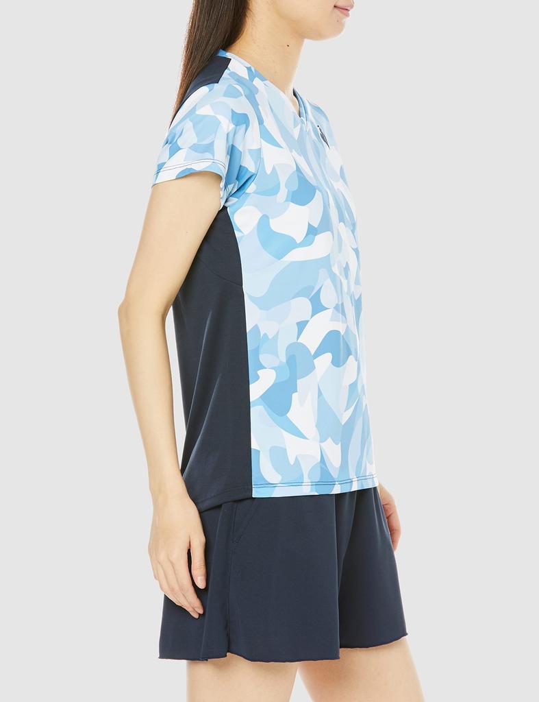 Coq Short Sleeve Game Sweat Quick UV Protection Thermal BL S [Le Sportif] Shirt, Tennis, Practice, Match, Absorbent, Drying, (UPF50+), Cooling,