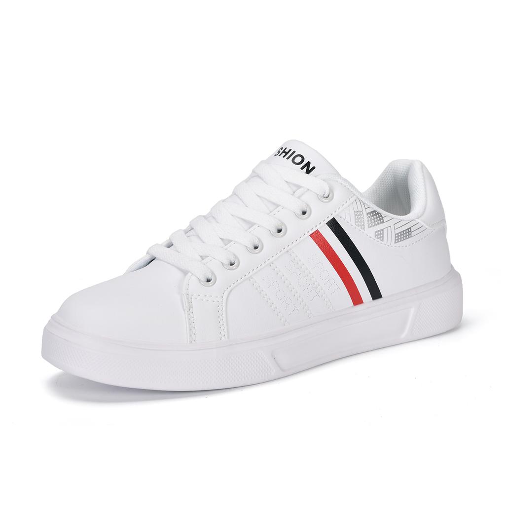 Мужские белые кроссовки, повседневная спортивная обувь для женщин, легкая дышащая обувь унисекс из искусственной кожи, обувь для скейтборда и тенниса для мужчин