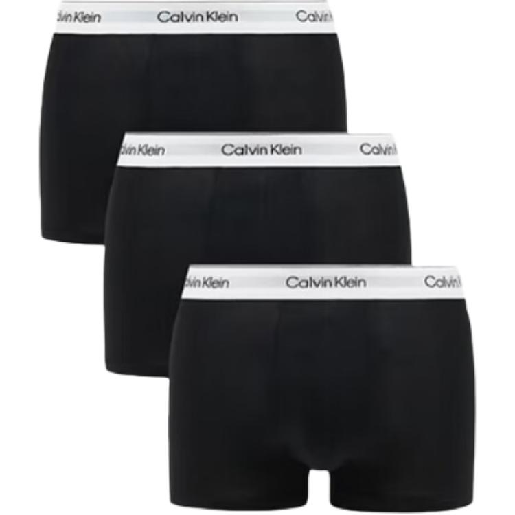 Calvin Klein Трусы-боксеры Удобное Минималистичное Нижнее Белье 3 шт Мужское нижнее белье LV00NB4392-UB1