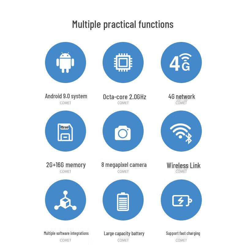 Comet PD07 Handheld 1D Wireless PDA Data Collector