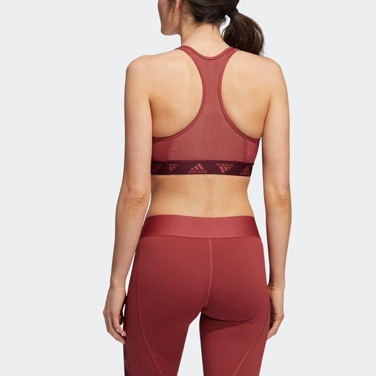 Adidas Medium Intensity Training Sports Bra Women Underwear Dark-Purple GC8176