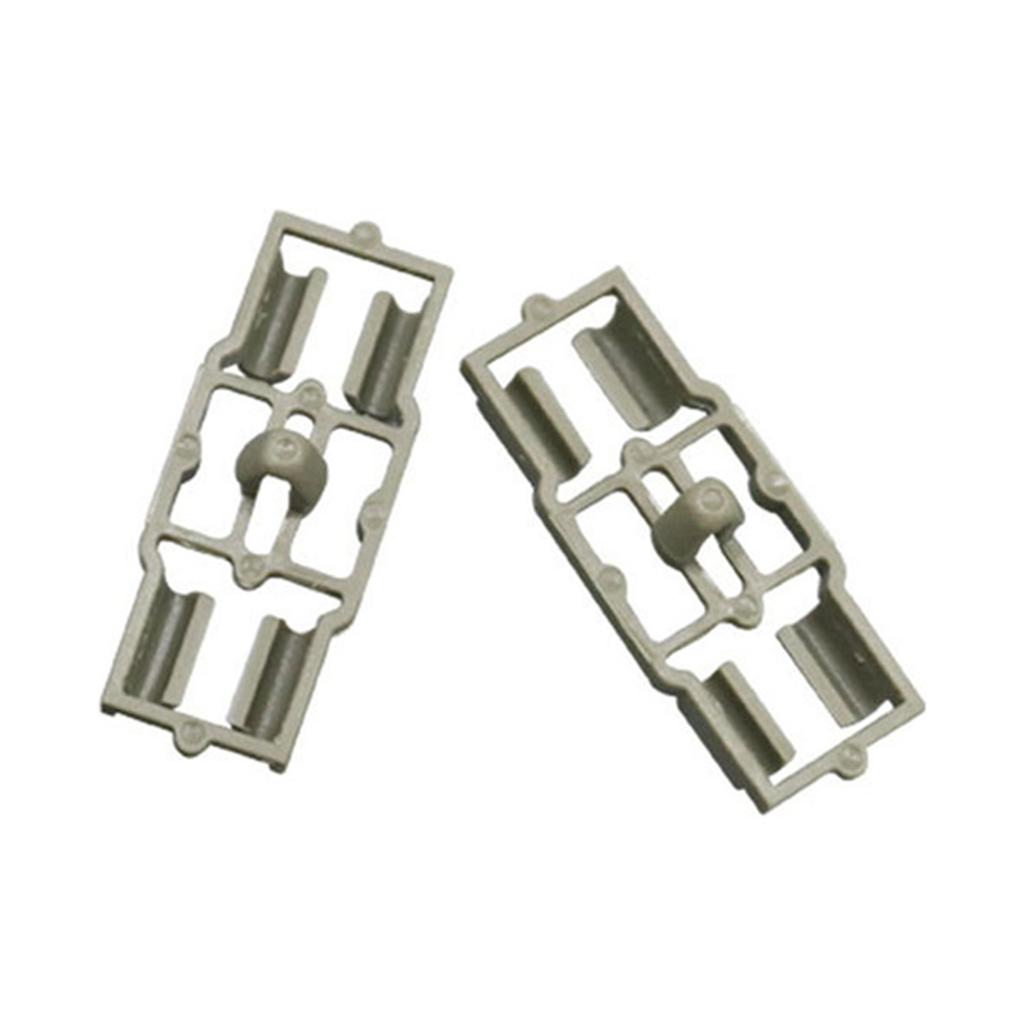 10 шт. в упаковке, нижняя дверная прокладка, пластиковый уплотнитель капота двигателя, фиксатор, крепежные зажимы, передние и задние для R46 51717006757