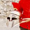Greek Warrior Helmet Ancient Greek Warrior Helmet, Wearable Design for Cosplay, LARP, Halloween Costume Best Gift For Him