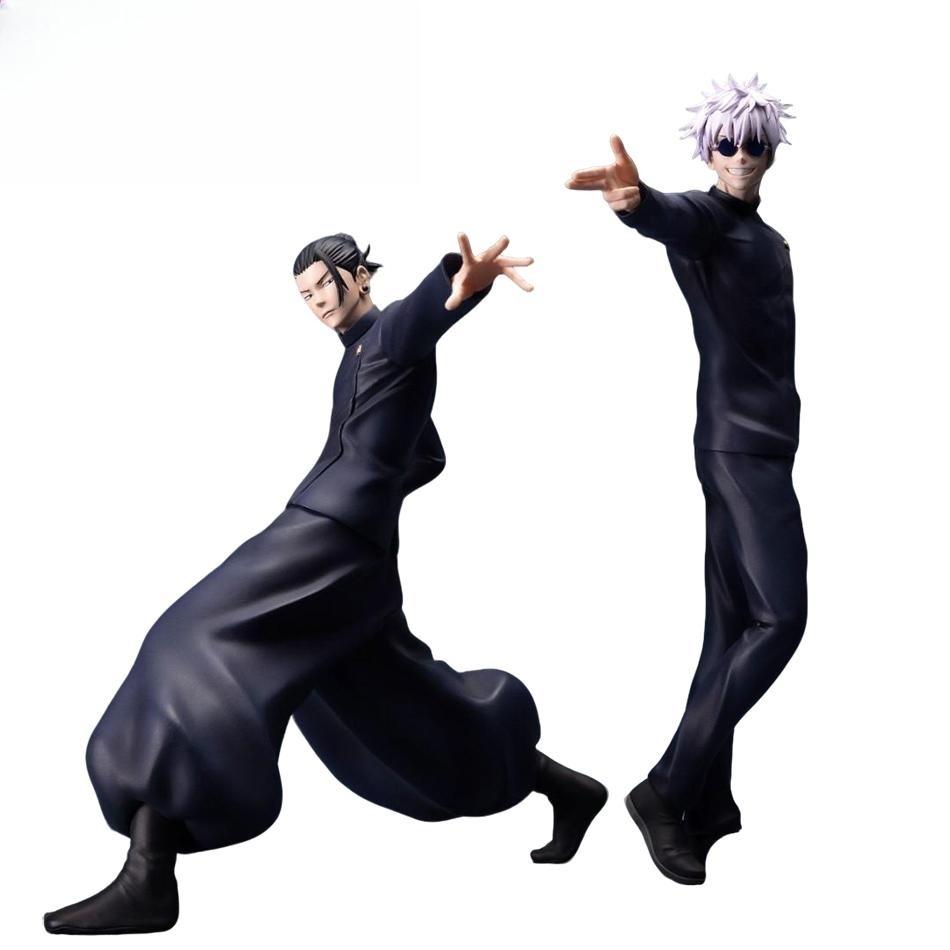 17 см Японская Аниме Jujutsu Kaisen Фигурка Годжо Сатору Фигурка Действия ПВХ Модель Игрушки Коллекционная Статуя Стоящая Подарки для Детей