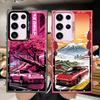 Чехол для Samsung Galaxy S26 Note 20 Ultra S25 S25Edge S21 S20 FE S22 Ultra S23 S24 FE Чехол для телефона JDM Спортивный автомобиль