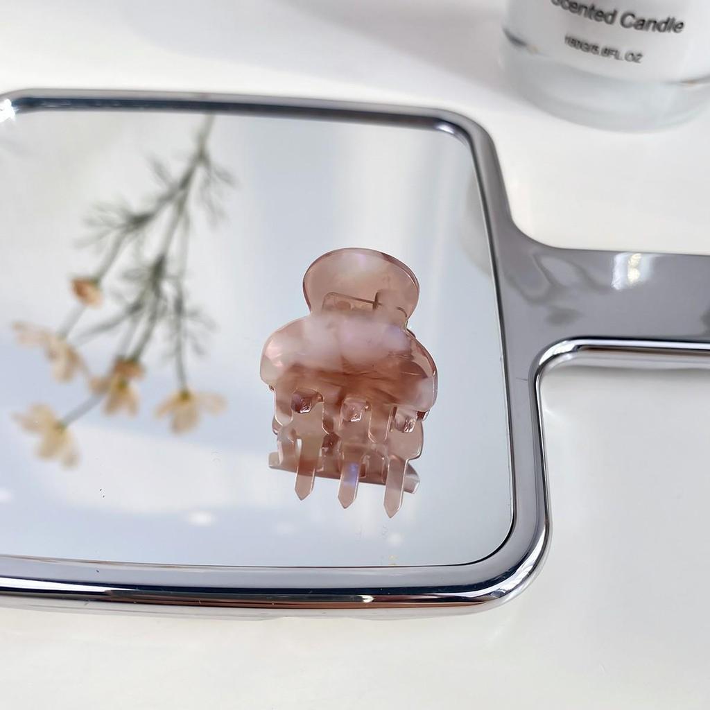 Корейская мини-заколка-краб с дофамином: Милые аксессуары для волос для женщин и детей