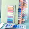 Набор разноцветных индексных вкладок Самоклеящиеся закладки для страниц Офисные школьные принадлежности