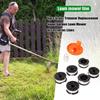 Сменная крышка катушки триммера для травы Black Decker Line String Spring Trimmer Weed Eater Resets 30 футов 0,065”AF-100-3ZP