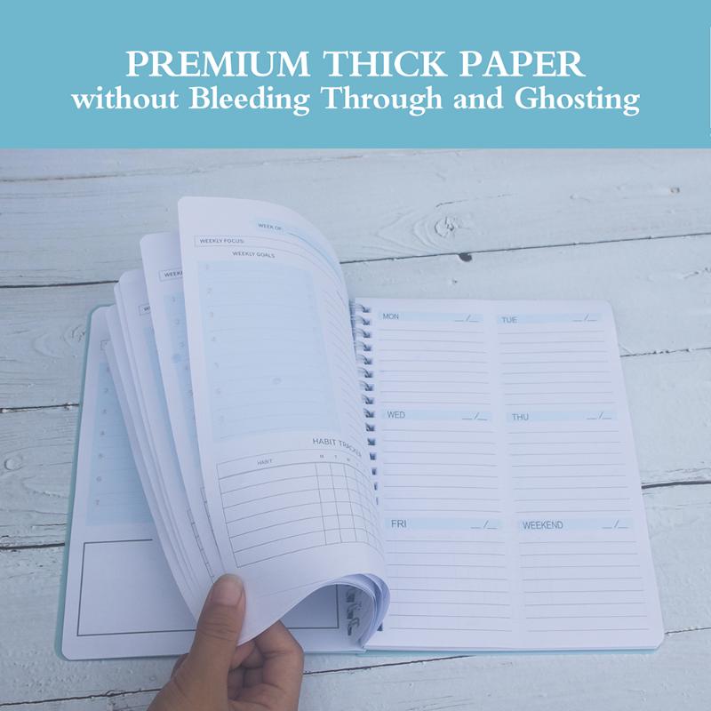 1 шт. А5 блокнот-планировщик повестки дня ежедневник еженедельный планировщик расписания органайзер блокнот для школы канцелярские принадлежности офис LXY