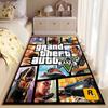 Grand Theft Auto V Game Art suitable as a non-slip mat for the living room or bedroom sofa