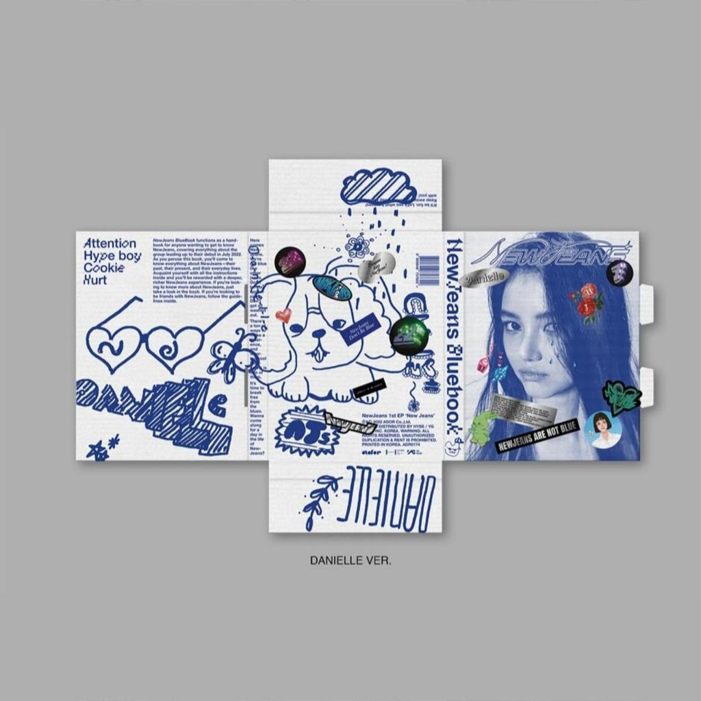 NewJeans Новые джинсы / 1-й EP-альбом (Синяя книга вер.)