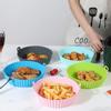 Многоразовый силиконовый коврик для выпечки для духовки и аэрогриля, антипригарные кухонные аксессуары, домашняя бумага для выпечки, противень для аэрогриля