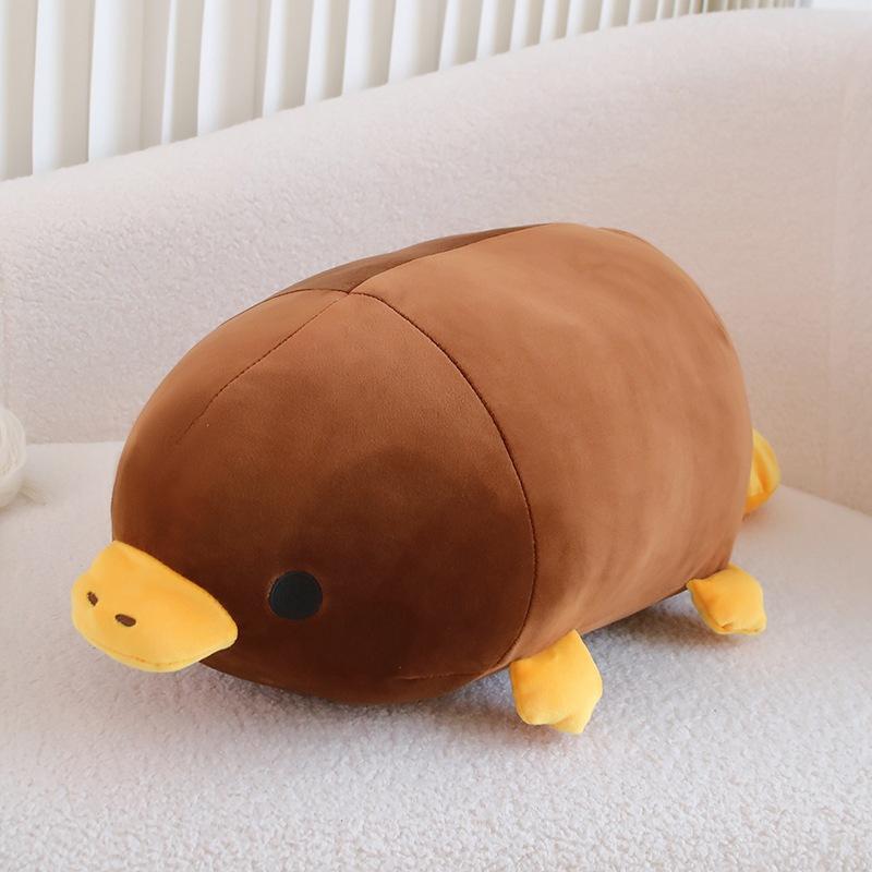 Cute Soft Lying Platypus Throw Pillow Plush Toy Doll Home Pillow Cushion Girl Soothing Doll