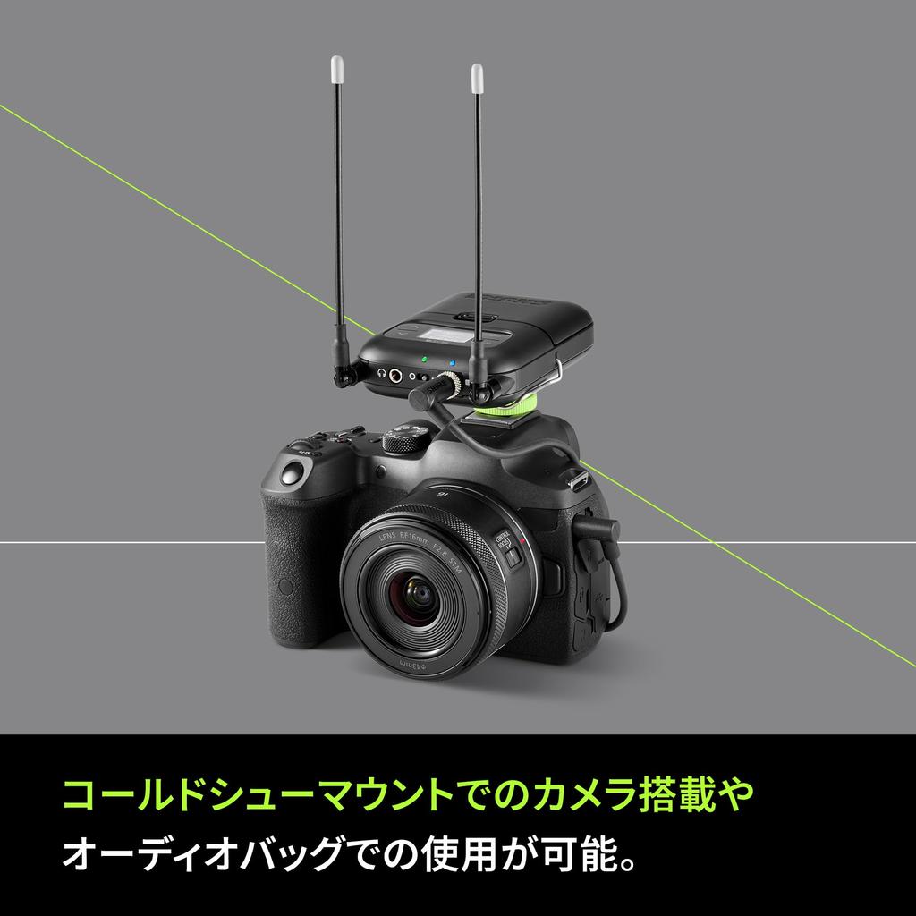 SHURE Single Channel Portable Digital Wireless Receiver SLXD5: Professional Singer Vocal Performance Live Event Presentation Speech Meeting Video