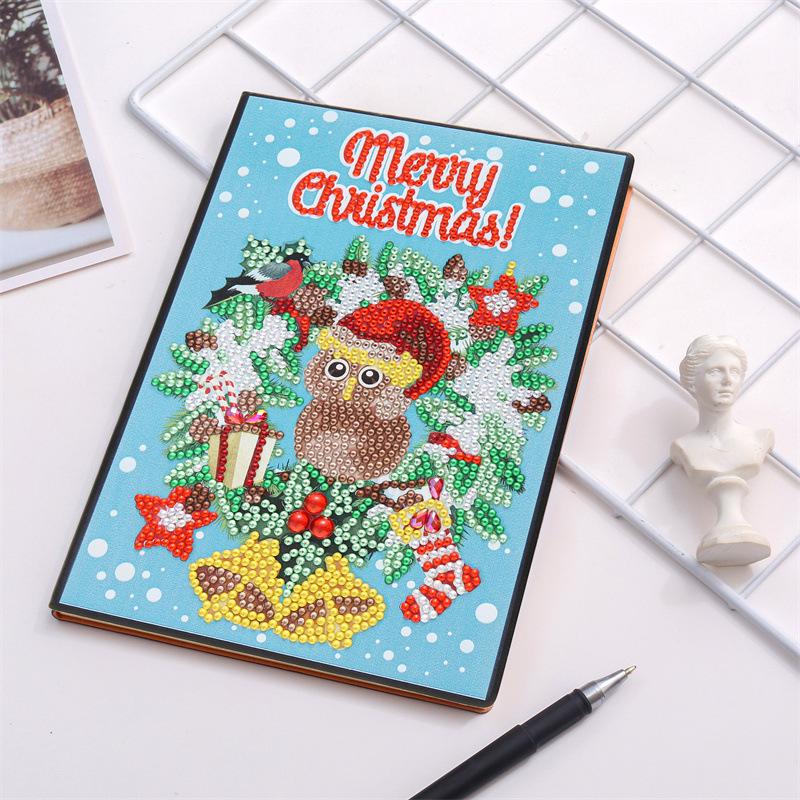 DIY Diamond Painting Business Notebook – Creative Dot Drill Writing Book for Kids