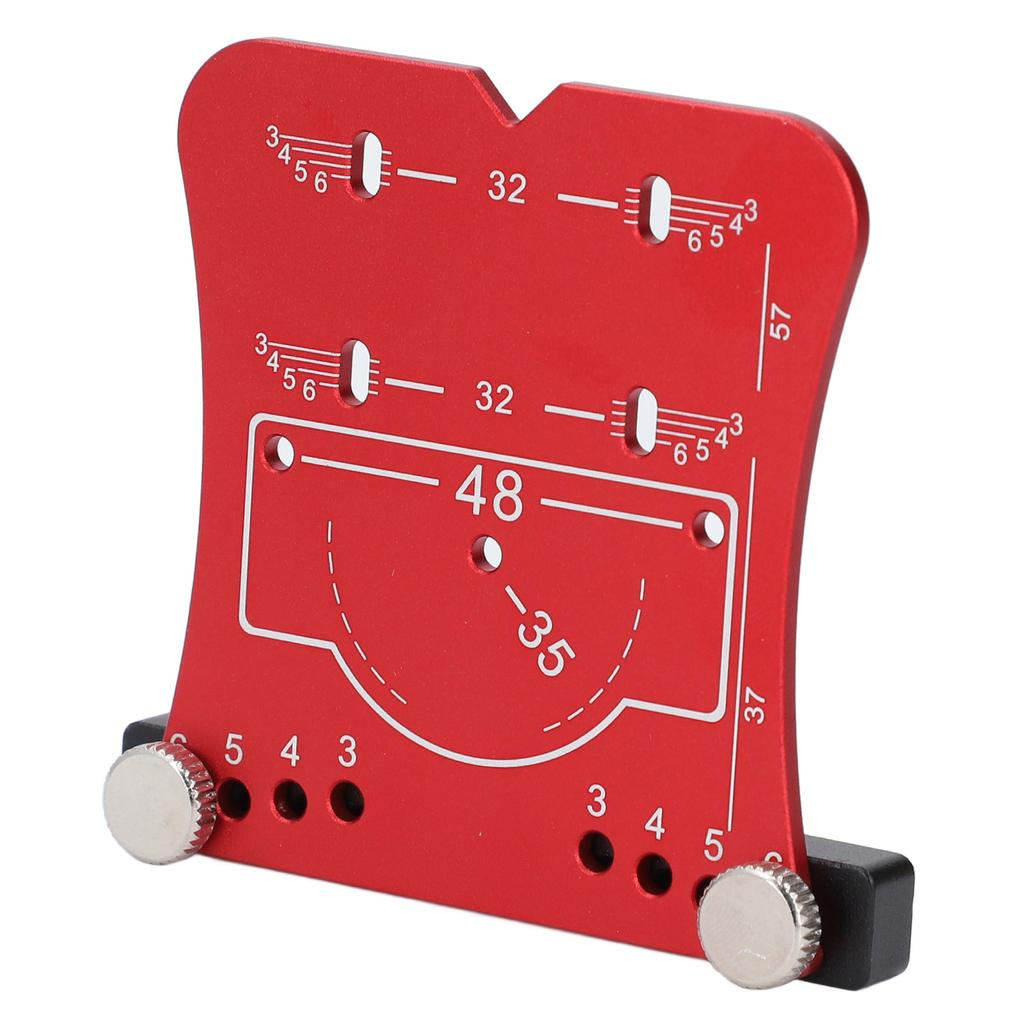 35mm Hinge Hole Opener Aluminum Alloy Quick Positioning Hinge Drilling   Locator and Drill Bit Set