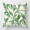Скандинавский Осенний Домашний Декор Осенняя Наволочка Подушка для Дивана Современный Растение Зеленый Лист