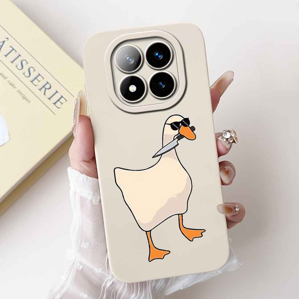 For Xiaomi Redmi Note 14 Pro+ 5G Case Cherry Print Cute Butterfly Soft Silicone Cover For Redmi Note 14Pro Plus 5G 6.67" Bumper