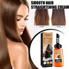 EELHOE Протеиновый корректор Выпрямляющий крем для волос Без растяжения Выпрямление Уход за волосами Разглаживает пушистость Восстанавливает поврежденные Разглаживатель